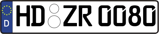 HD-ZR0080