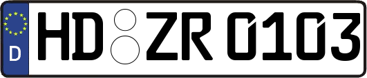 HD-ZR0103