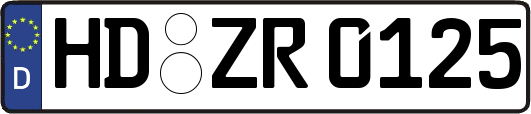 HD-ZR0125