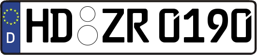 HD-ZR0190