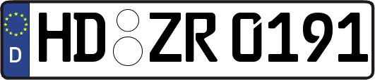 HD-ZR0191