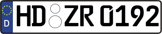HD-ZR0192