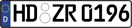 HD-ZR0196