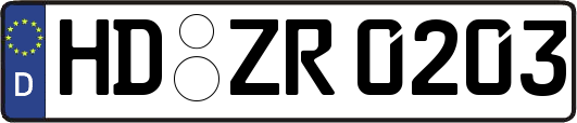 HD-ZR0203