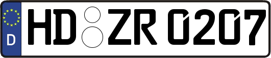 HD-ZR0207