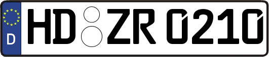 HD-ZR0210