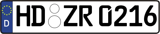 HD-ZR0216