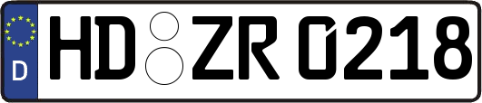 HD-ZR0218