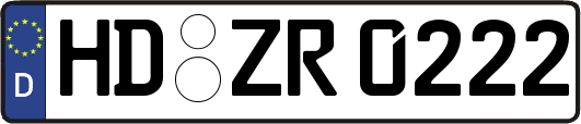 HD-ZR0222