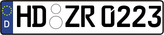 HD-ZR0223