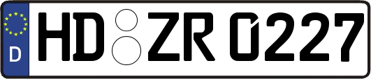 HD-ZR0227