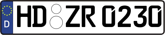 HD-ZR0230