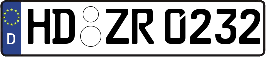 HD-ZR0232