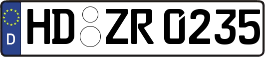 HD-ZR0235