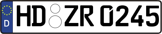 HD-ZR0245