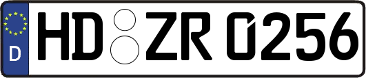 HD-ZR0256