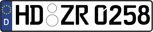 HD-ZR0258