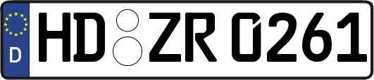HD-ZR0261