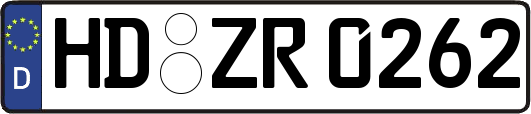 HD-ZR0262