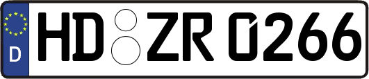 HD-ZR0266