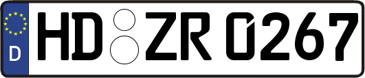 HD-ZR0267