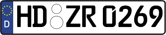 HD-ZR0269