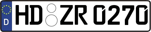 HD-ZR0270