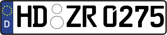 HD-ZR0275
