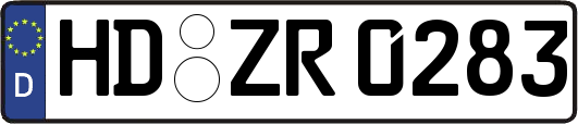 HD-ZR0283