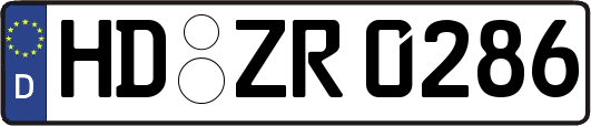 HD-ZR0286