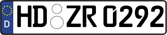 HD-ZR0292