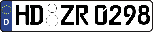HD-ZR0298