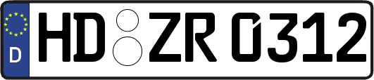 HD-ZR0312