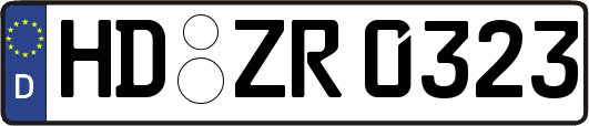 HD-ZR0323
