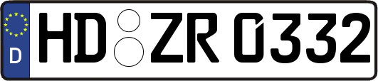 HD-ZR0332