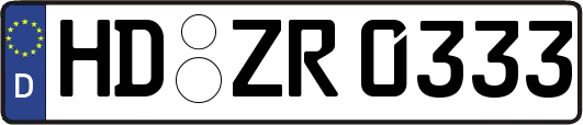 HD-ZR0333