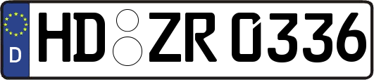 HD-ZR0336