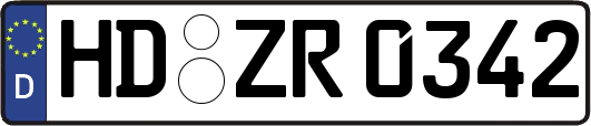 HD-ZR0342