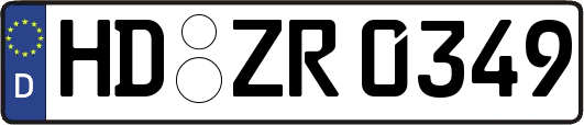 HD-ZR0349