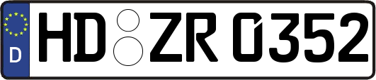 HD-ZR0352