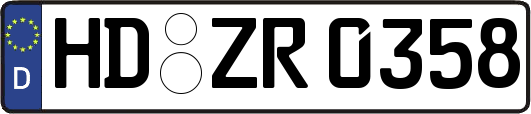 HD-ZR0358