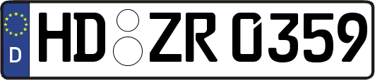 HD-ZR0359