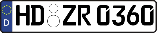 HD-ZR0360