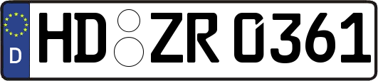 HD-ZR0361