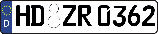 HD-ZR0362