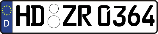 HD-ZR0364