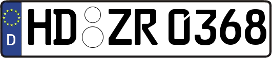 HD-ZR0368