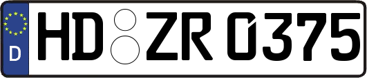 HD-ZR0375