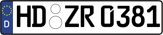 HD-ZR0381