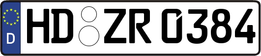HD-ZR0384
